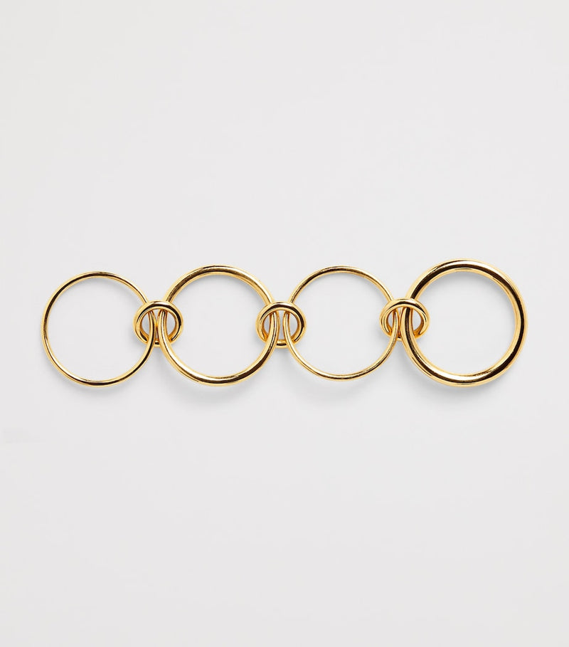 Spinelli Kilcollin yellow gold zodiac ring, imported from the UK