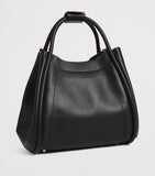 Max Mara Marine top-handle bag in calf leather - British product