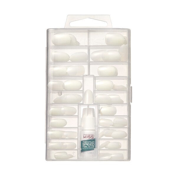 DNR Kiss Oval Nail Cover Kit 100pcs - British product