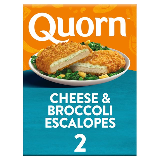 Quorn Vegetarian 2 Cheese & Broccoli Escalopes   240g GOODS M&S   