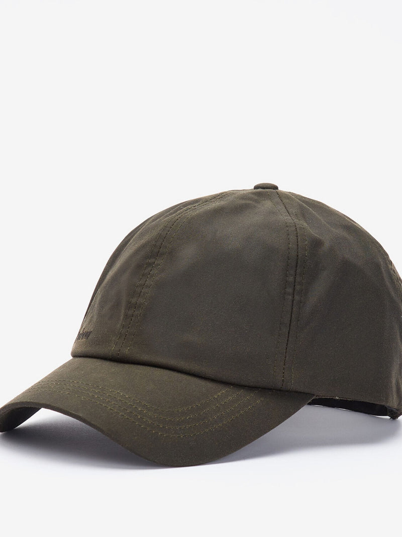 Barbour olive green wax cap, imported from the UK