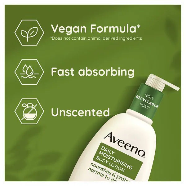 Aveeno Daily Moisturising Body Lotion 300ml - British product