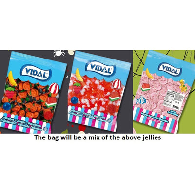 Vidal Halloween Jelly Mix, 1,5 kg