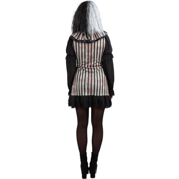 Smiffys dark vintage clown costume dress - British product