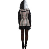 Smiffys dark vintage clown costume dress - British product
