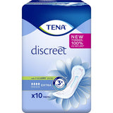 TENA Discreet Extra incontinence Pads 10 pack GOODS Superdrug   