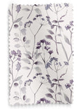 Next Isla Floral made to measure roller blind in purple - British product