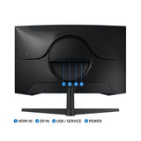 Samsung Odyssey G55C 27 Inch QHD 165Hz Curved Gaming Monitor, LS27CG552EUXXU GOODS Costco UK