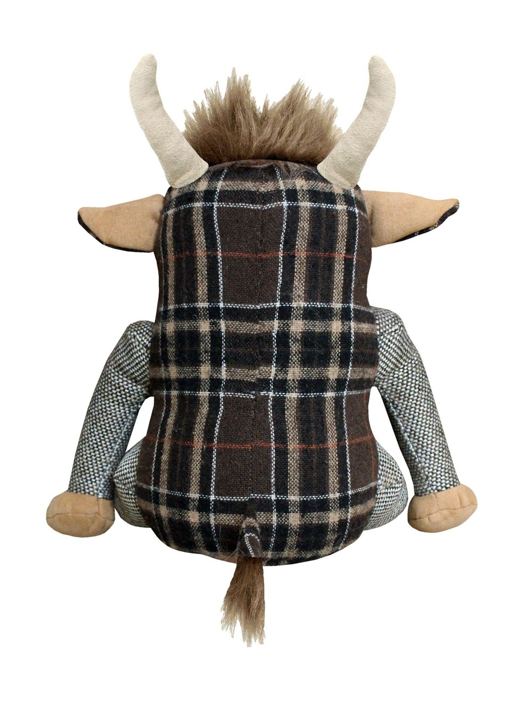 Riva Home Brown Highland Cow doorstop, imported from the UK