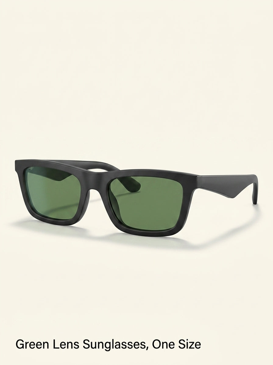 Burberry sunglasses green rectangular 54mm (British brand)