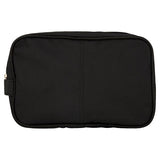 Superdrug Mens Two Zip Black Wash Bag GOODS Superdrug   