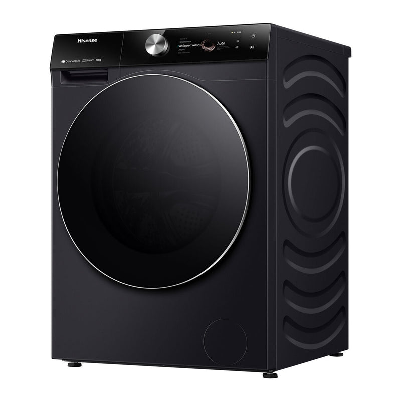Hisense WF7S1247BB Washing Machine Black 12kg, UK version