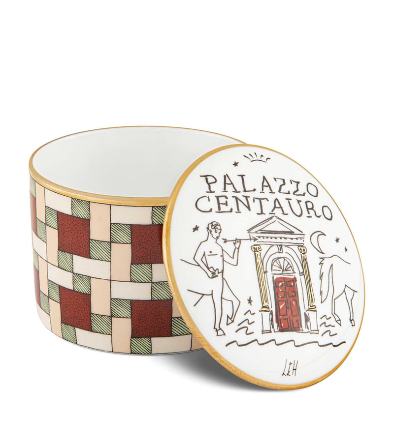 GINORI 1735 Palazzo Centauro jewellery box 8cm cube, UK version