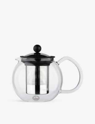 Assam tea press 0.5 litre glass, imported from the UK