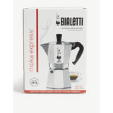 Bialetti Moka Express six-cup coffee pot 420ml, imported from the UK