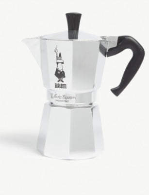 Bialetti Moka Express six-cup coffee pot 420ml, imported from the UK