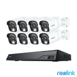 Reolink 8MP (4K) UHD NVR PoE AI 16 x channel / 8 x Bullet camera Kit with 4TB HDD GOODS Costco UK