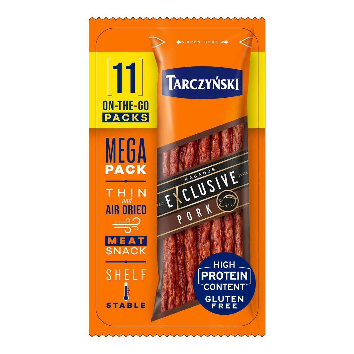Tarczynski Kabanos Exclusive Pork 11 x 50g (British brand)