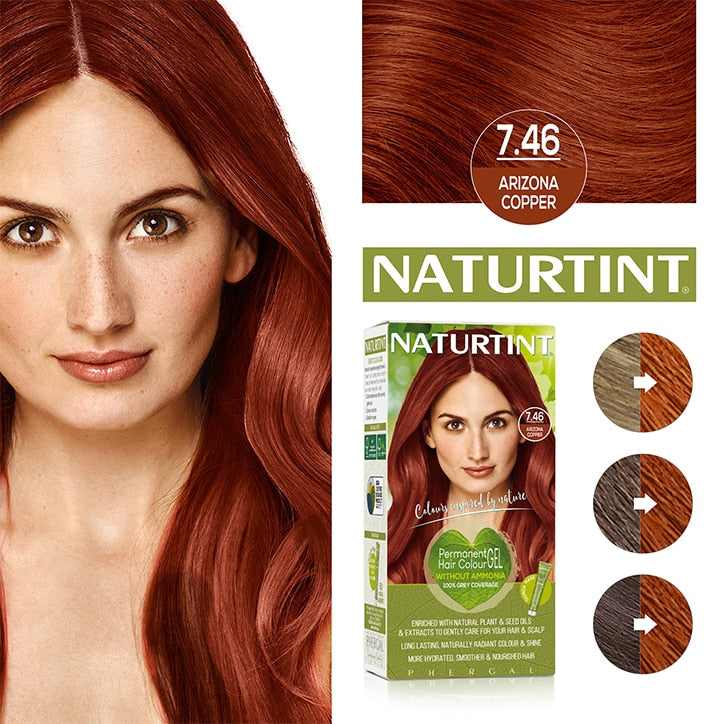 Naturtint Permanent Hair Colour 5C (Light Copper Chestnut) GOODS Holland&Barrett   