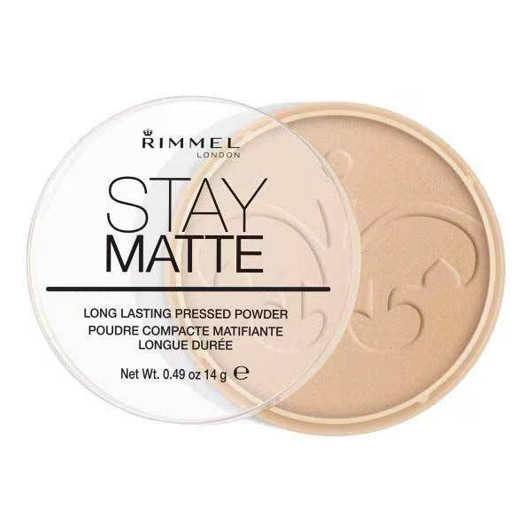 Rimmel Stay Matte Pressed Powder Sandstorm 4, imported from the UK