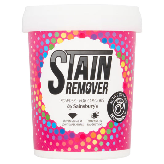 Sainsbury's Stain Remover Powder for Colours 1kg Household bigger packs Sainsburys   
