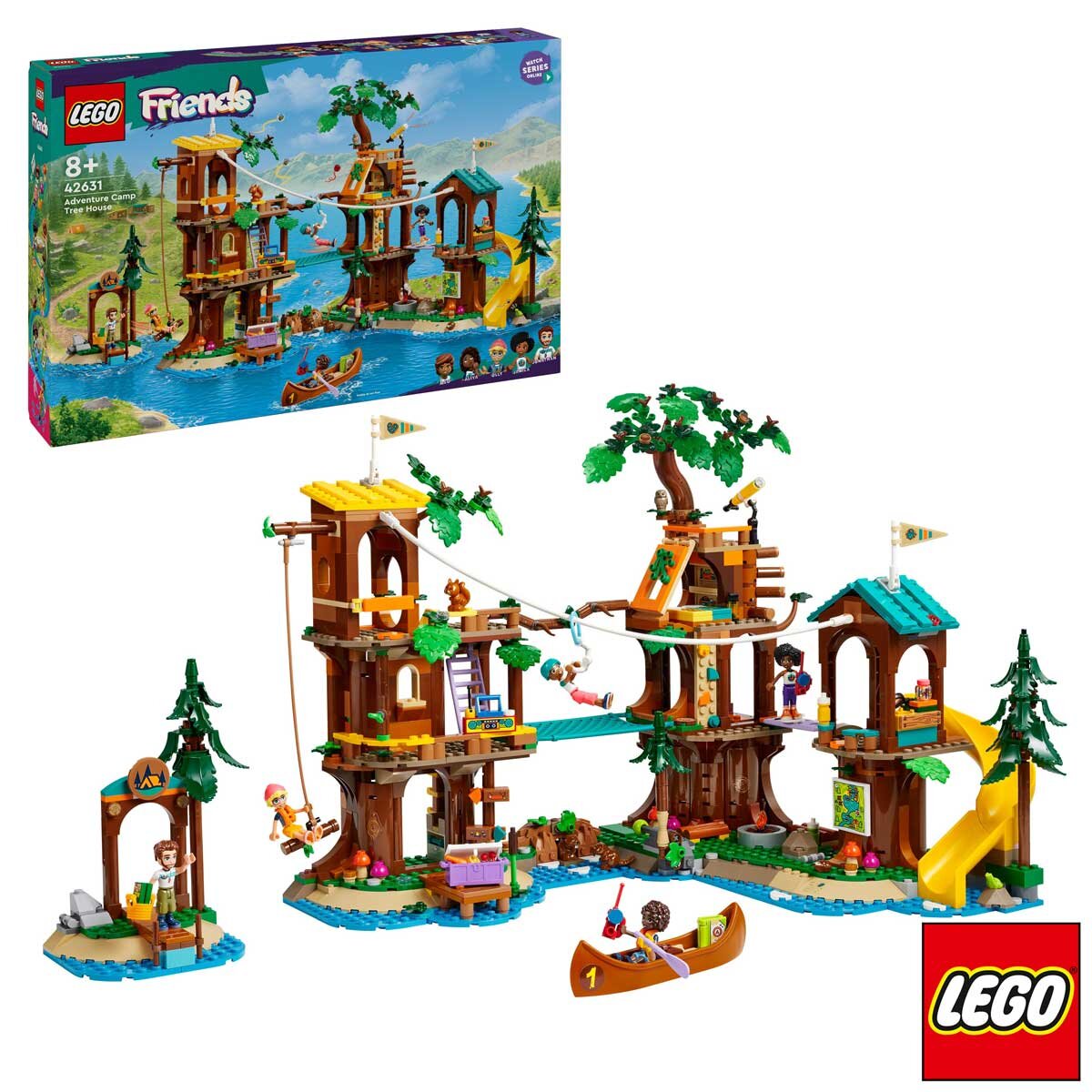 LEGO Friends Adventure Camp Tree House - Model 42631 (8+ Years) GOODS Costco UK