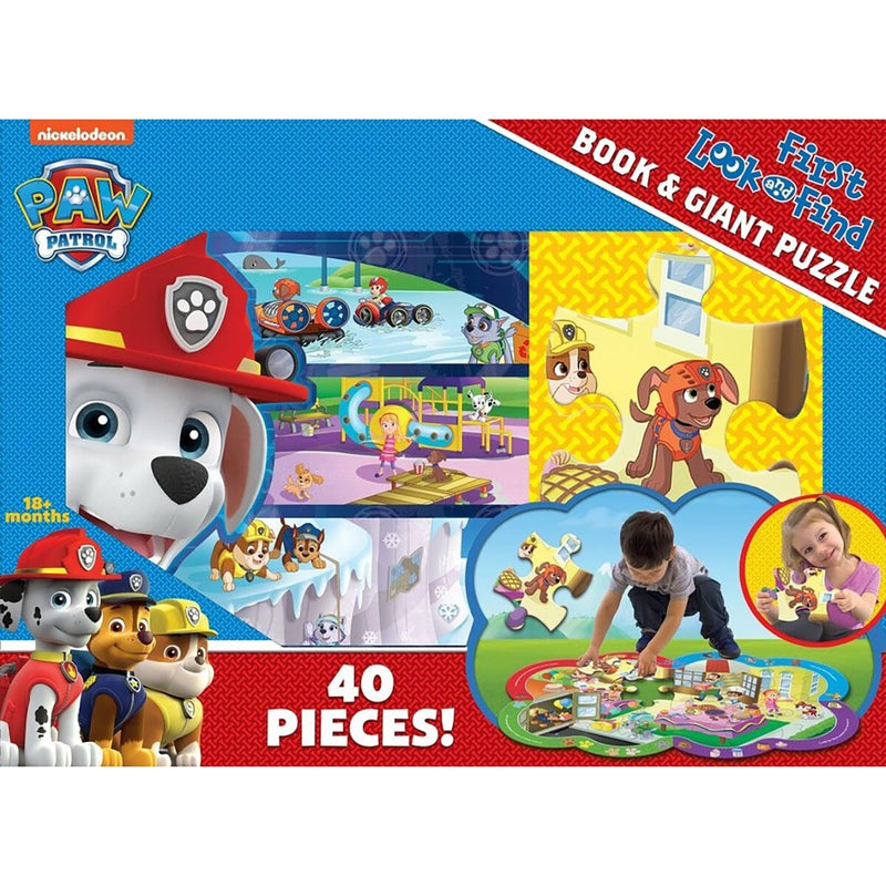 Gabby's Dollhouse or Paw Patrol puzzle, imported from the UK