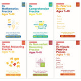 Scholastic 11+ book pack 6 books 60 flashcards, imported from the UK
