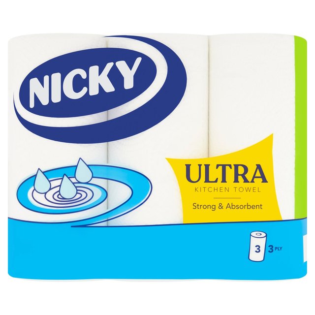 Nicky Ultra Kitchen Towel   3 per pack