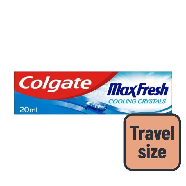 Colgate Max Fresh Cooling Crystals Travel Size Toothpaste   20ml GOODS M&S   