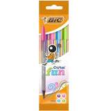 BIC Cristal Fun Assorted Ballpoint Pens Pouch of 4   4 per pack GOODS M&S   