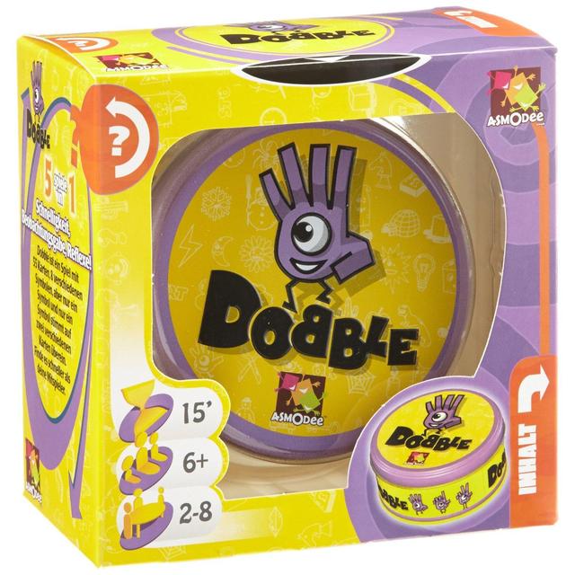 Dobble 5 in 1 Card Game 6yrs+ GOODS M&S   