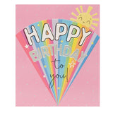 George Home Rainbow Birthday Card General Household ASDA   