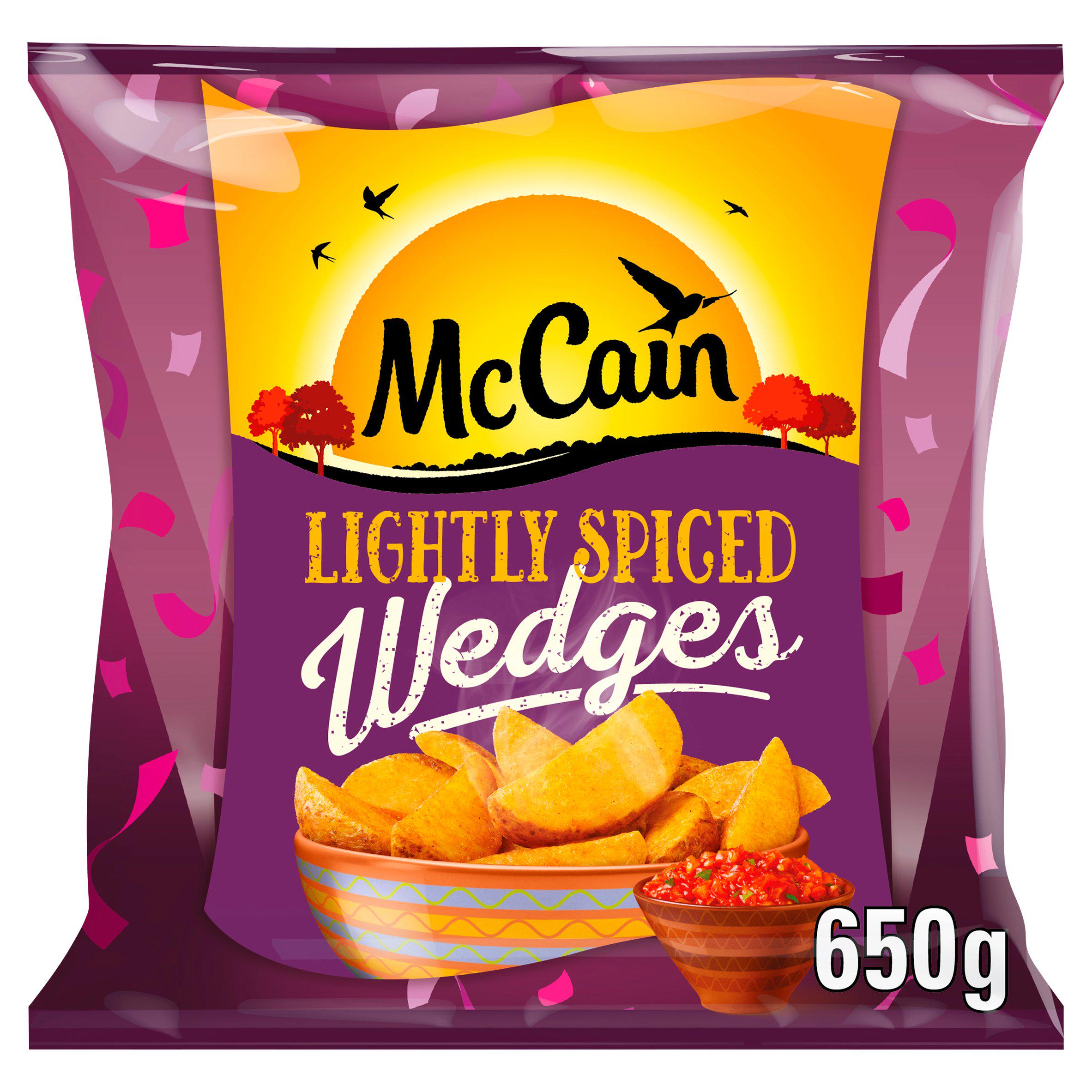 McCain Lightly Spiced Wedges 650g GOODS Sainsburys   