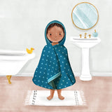 Kids Bath Hooded Towel, 69 x 127 cm in 3 Designs