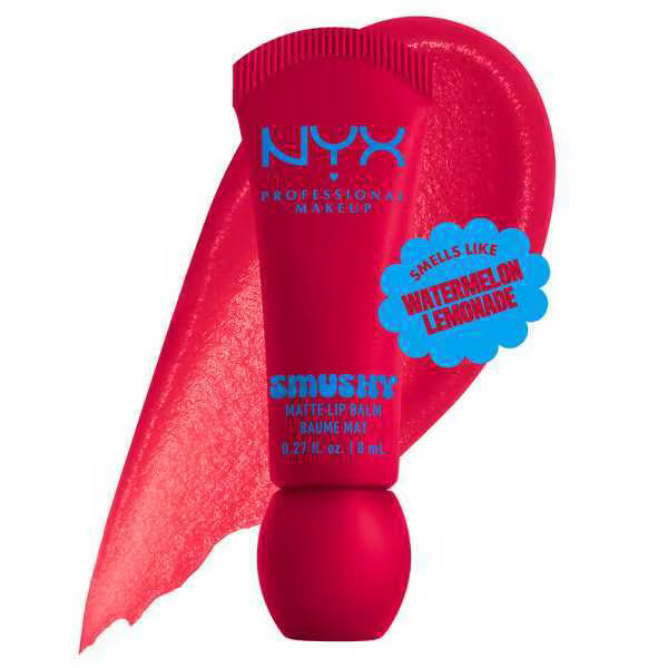 NYX Smushy Matte Lip Balm Sassy Stuff, imported from the UK