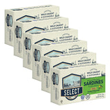 Select Sardinen in Olivenöl, 6 x 125g