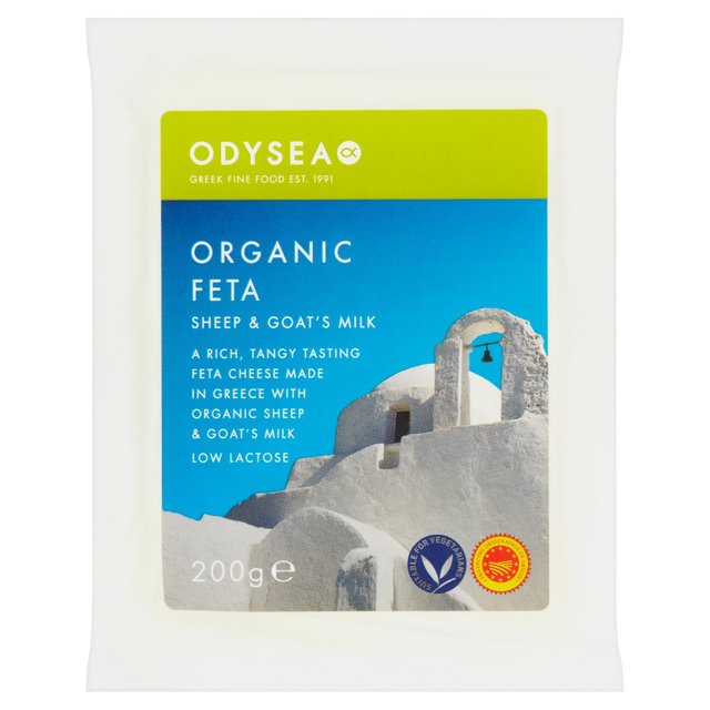 Odysea Organic Sheep & Goats Milk Feta   200g GOODS M&S   