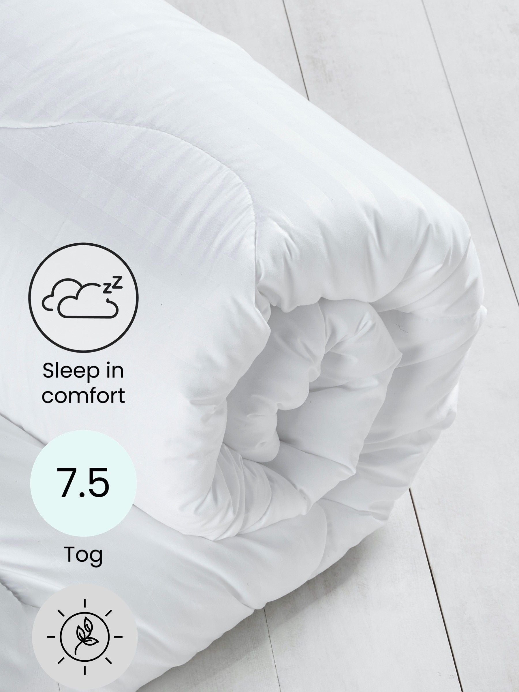Sleep In Comfort 7.5 tog duvet (British brand)