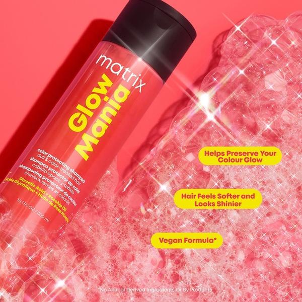 Matrix Glow Mania haircare set for color-treated hair (British brand)