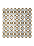Gallery Home Gold Camforth irregular wall mirror 104cm x 104cm, UK version