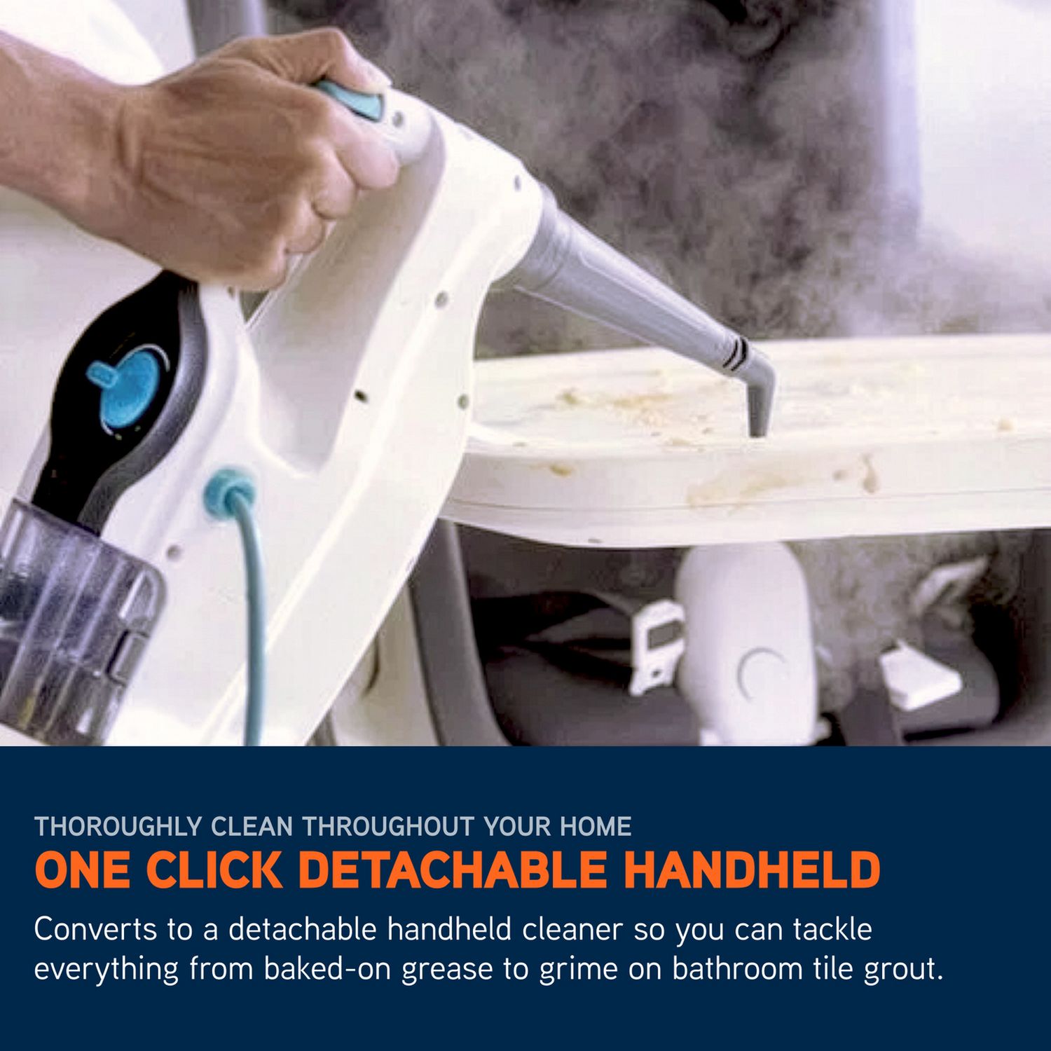 Vax Steam Fresh Combi Classic steam mop with handheld, UK version