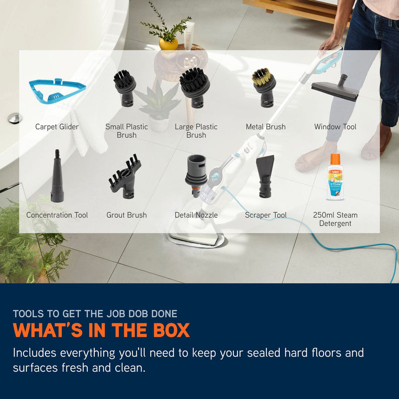 Vax Steam Fresh Combi Classic steam mop with handheld, UK version
