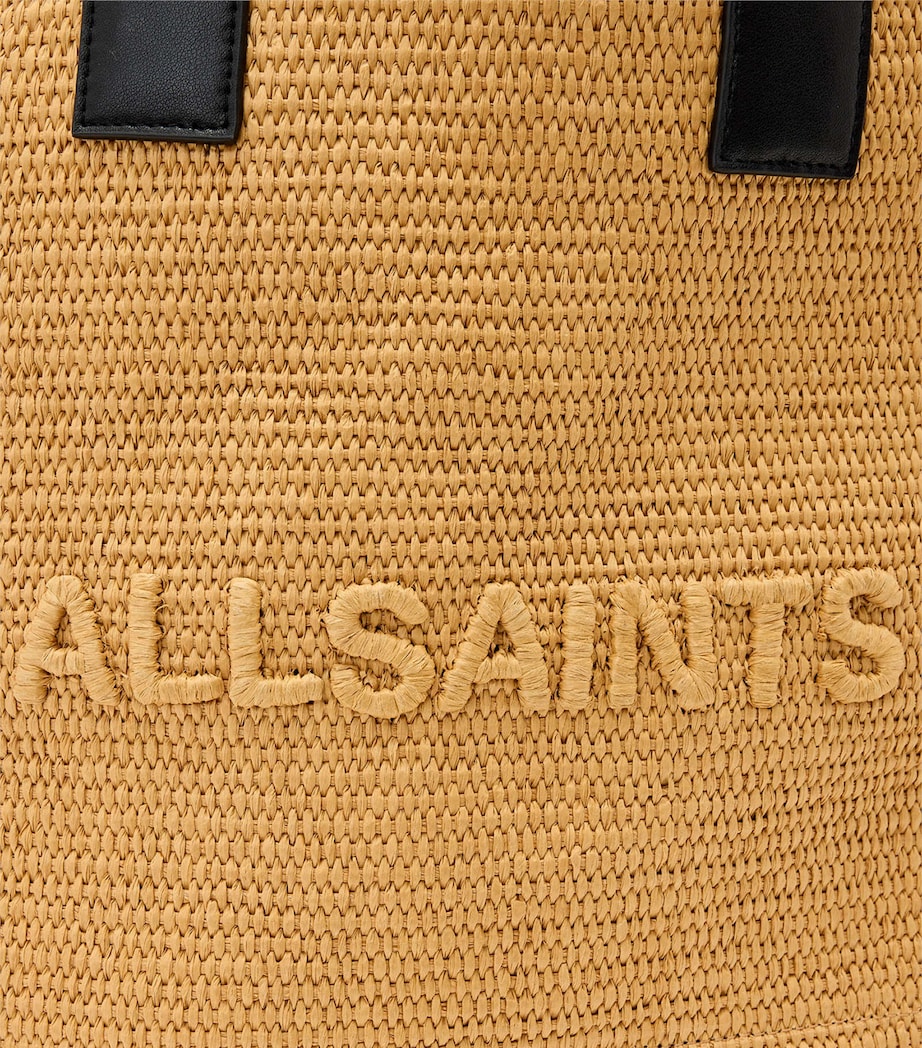 AllSaints Lutece reversible paper tote bag (British brand)