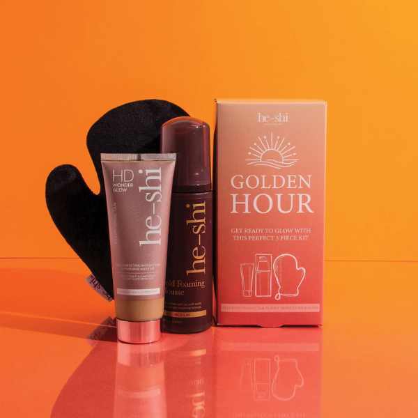 He-Shi Golden Hour Tanning Set