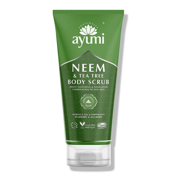 Ayumi Naturals Neem & Tea Tree Body Scrub 200ml