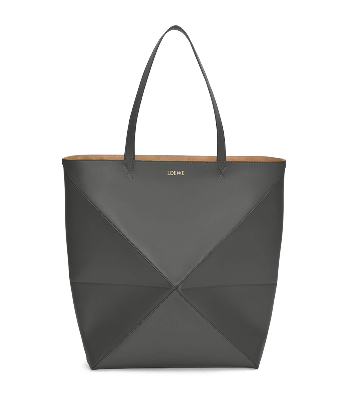 LOEWE extra large leather Puzzle Fold tote bag (British brand)