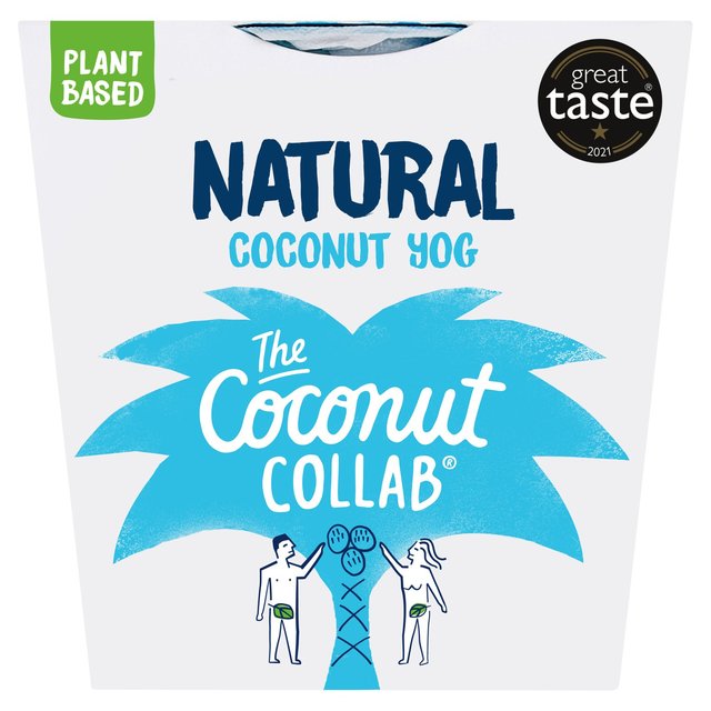 The Coconut Collaborative Dairy Free Natural Coconut Yoghurt   100g GOODS M&S   