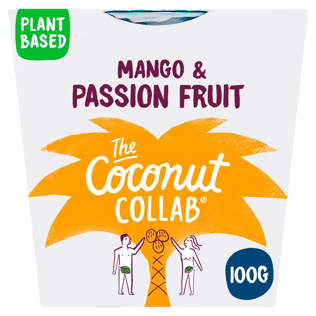 The Coconut Collaborative Mango & Passion Fruit Coconut Yog    100g GOODS M&S   