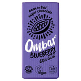 Ombar Blueberry & Acai Organic Vegan Fair Trade Chocolate    35g GOODS M&S   